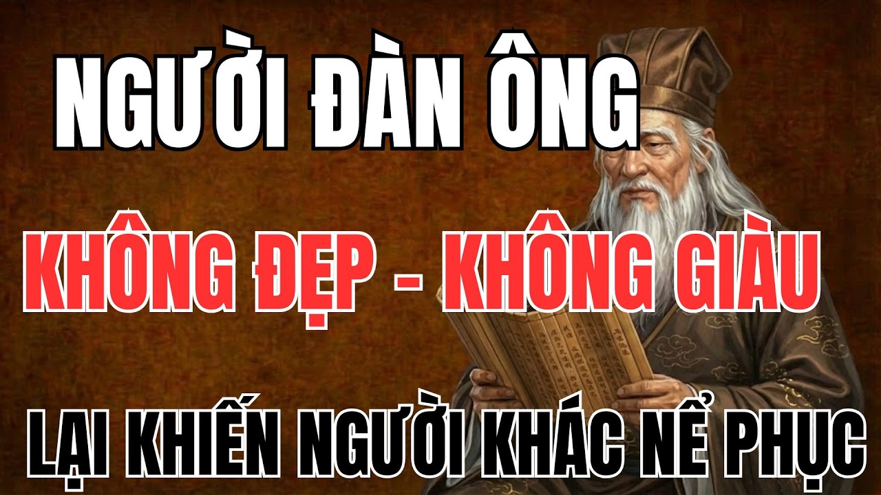 TƯỚNG ĐÀN ÔNG QUÂN TỬ: KHÔNG ĐẸP TRAI, KHÔNG GIÀU - KHIẾN NGƯỜI KHÁC NỂ PHỤC | BÀI HỌC CỔ NHÂN