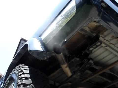 1990 toyota pickup exhaust - YouTube