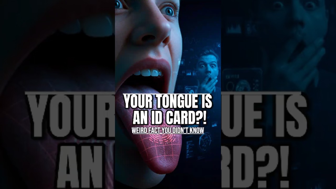WEIRD HUMAN FACT#1: Your Tongue is an ID Card?!