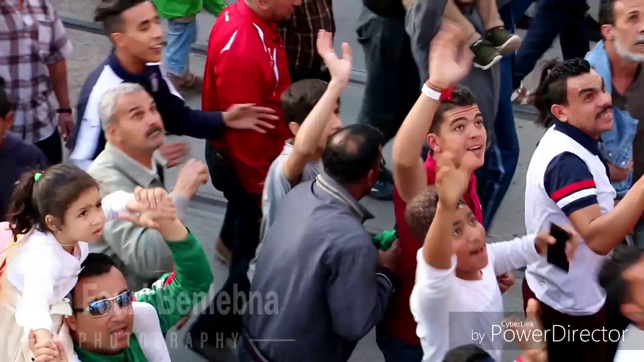 استقبال العقارب للابطال كاس الجزائر