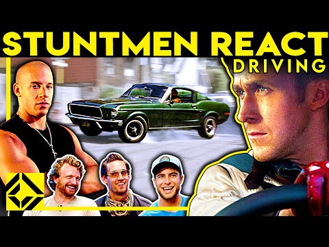 Stuntmen React to Bad & Great Hollywood Driving