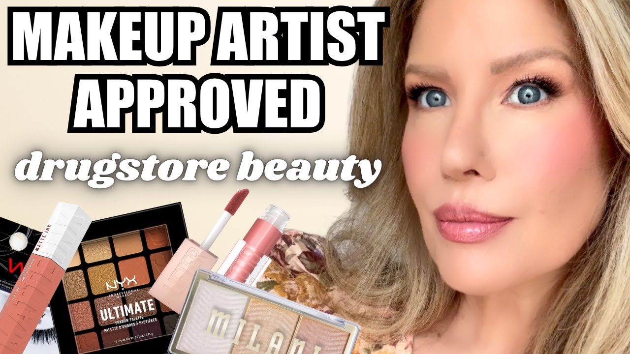 Full Face CELEBRITY MAKEUP ARTIST APPROVED Drugstore Makeup!