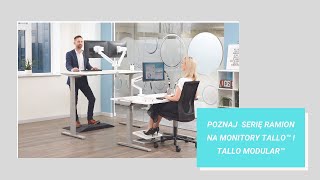 Poznaj serię ramion na monitory Tallo i Tallo Modular od FELLOWES