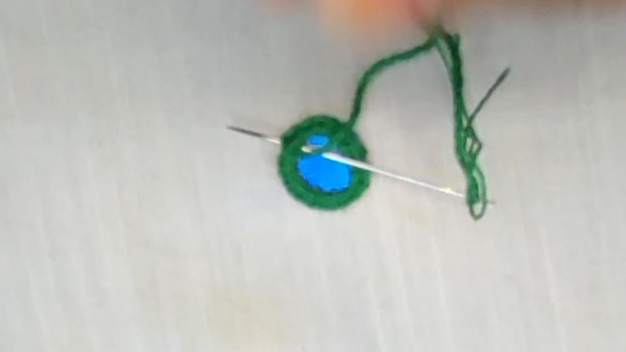 Hand Embroidery | Easy Mirror Work Embroidery - Mirror Work Stitch - 109