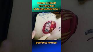 COMO PONER BALSAMO EN TATUAJE RECIEN HECHO