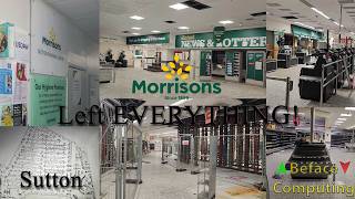 Inside the Abandoned Sutton Morrisons Before Demolition!