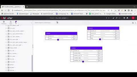 Bloxtor - Advanced Lesson 3.1 - Create DB Tables Diagram and Reverse Engineering
