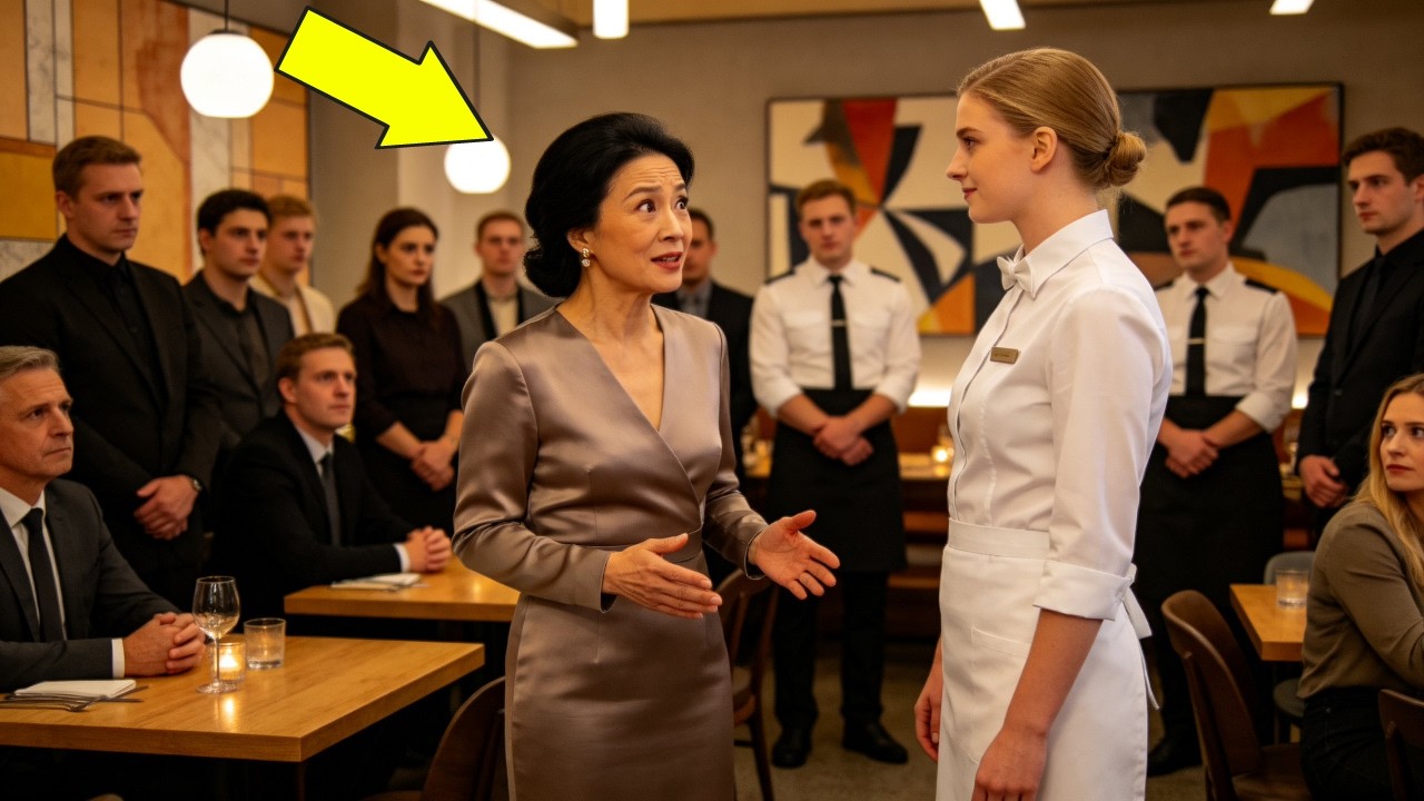 Die Kellnerin, über die alle lachten, sprach plötzlich perfektes Japanisch – doch erst Wochen später erfuhr der Restaurantbesitzer, wer sie wirklich war und warum eine einzige Bestellung sein ganzes Unternehmen verändern sollte