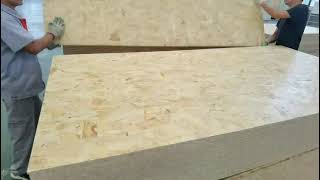 Oriented strand board (OSB) for use in construction· #osb