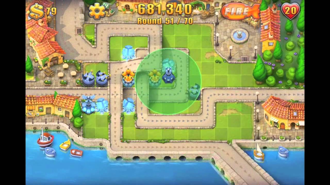 Fieldrunners 2 Tangled Turnpike Heroic Walkthrough
