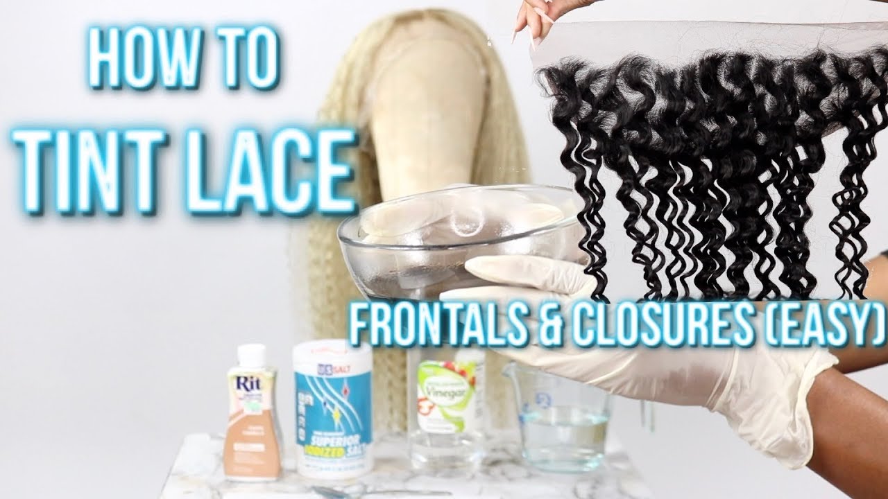 How To Tint Lace | Jazzie Jae T