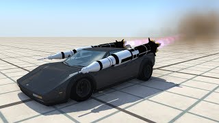 Strapping Saturn V Rockets To Cars  BeamNG.drive