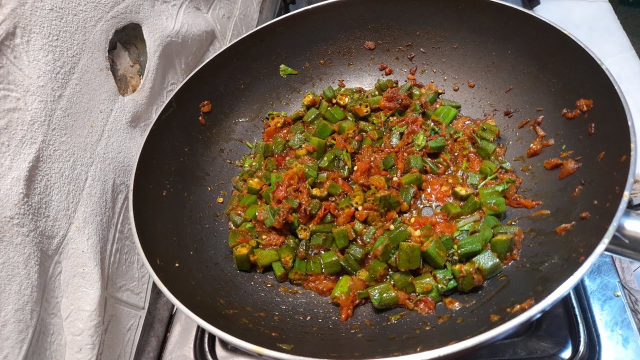 Bhindi Fry Recpie | Bhindi Masala Recpie | Lunch recpie |