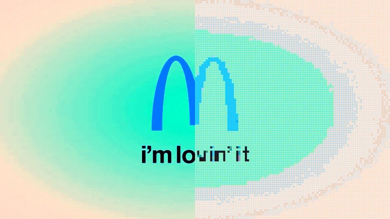 McDonald's Logo Effects | Original Vs Pixel Art - YouTube