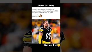 Celebrity T.J. Watt falling off? #nflstats #tjwatt #pittsburghsteelers #footballnews #sports #news #golf Net Worth