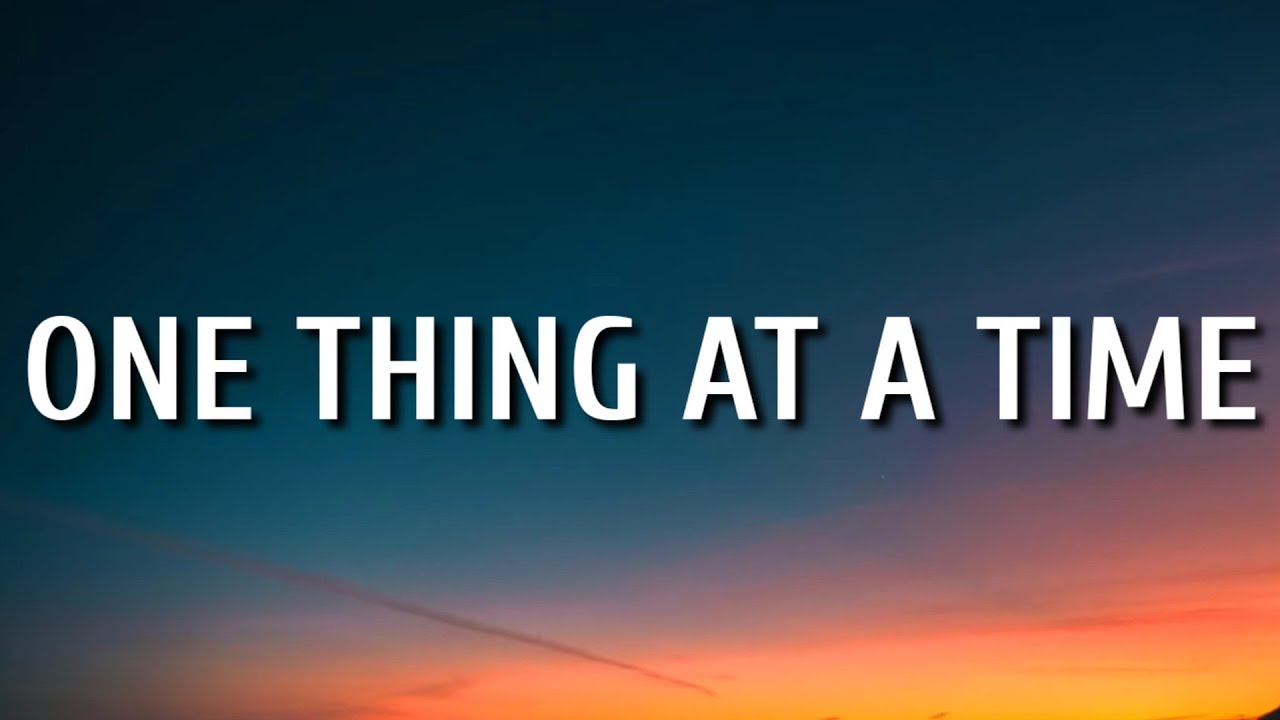 Morgan Wallen - One Thing At A Time (Lyrics) Morgan Wallen - One Thing At A Time (Lyrics)