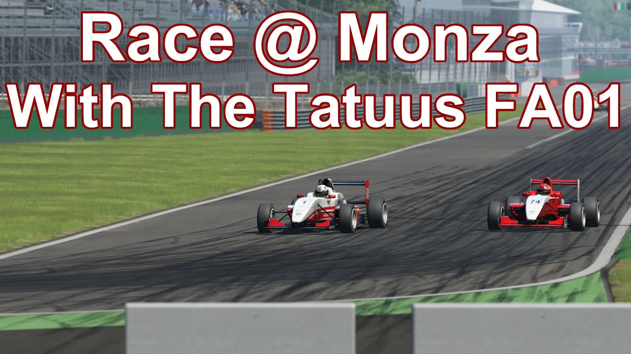 games people play Assetto Corsa Race @ Monza With The Tatuus FA01 (PS4)