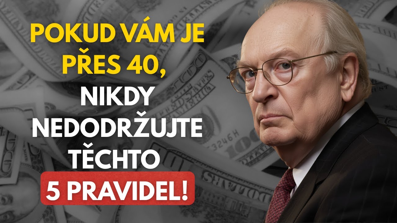 Charlie Munger: 5 finančních pravidel, která po čtyřicítce obrátí život naruby