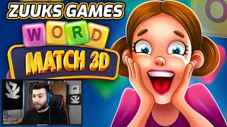 ZUUKS GAMES YENİ OYUN YAPMIŞ !! WORD MATCH 3D screenshot 1
