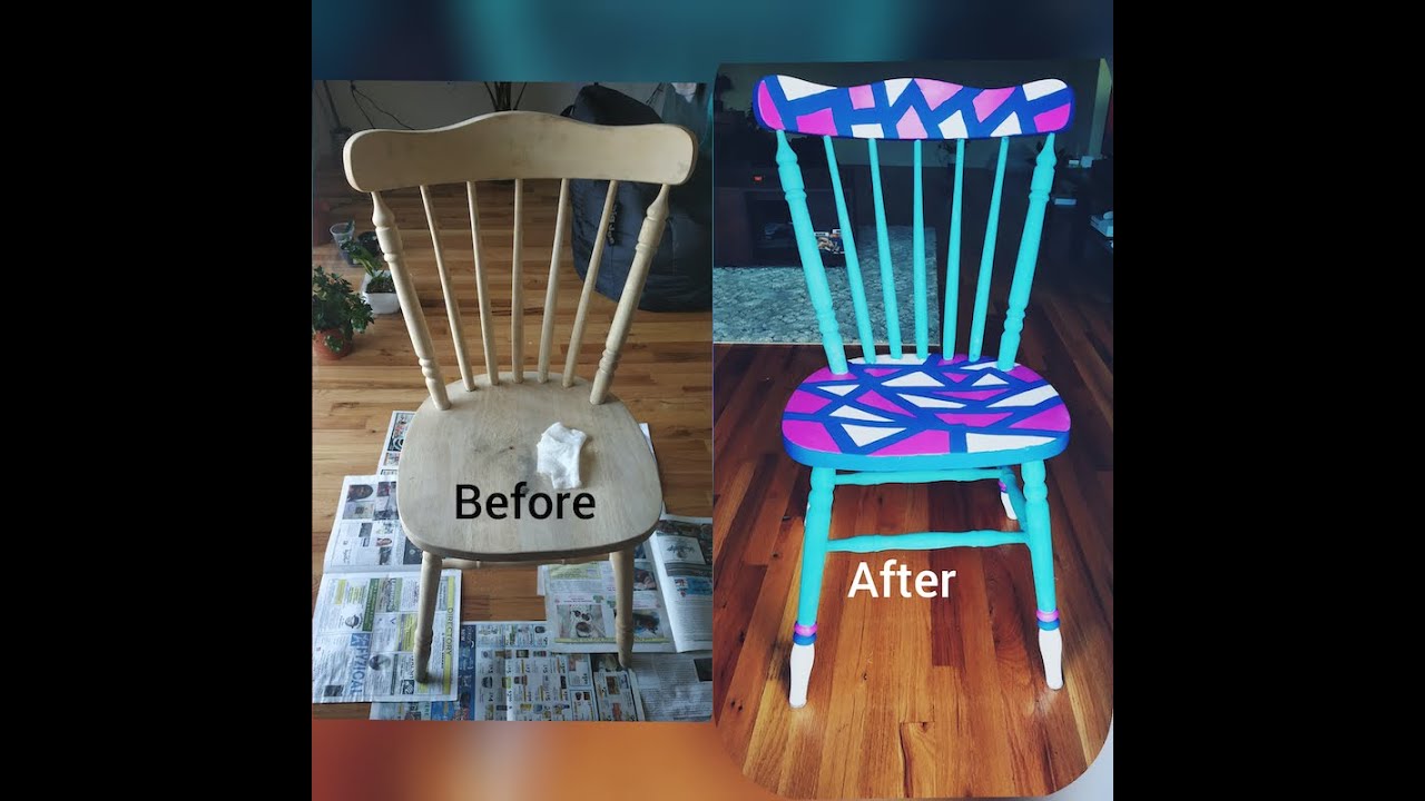 Easy DIY Chair Makeover YouTube