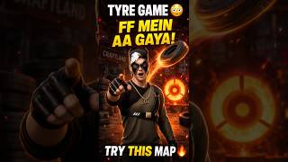Free Fire Tyre Game 😳 Craftland Map Code &amp; Gameplay #freefire #freefireshorts #bluefire