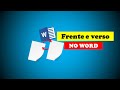 como imprimir frente e verso no word