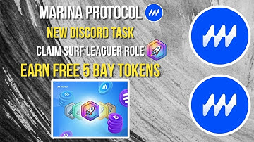 MARINA PROTOCOL DISCORD TASK | GET NEW ROLE ON DISCORD AND CLAIM FREE 5 BAY TOKENS #marinaprotocol