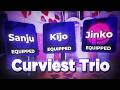 USING THE CURVIEST TRIO, SANJU, KIJO AND JINKO IN VOLLEYBALL LEGENDS