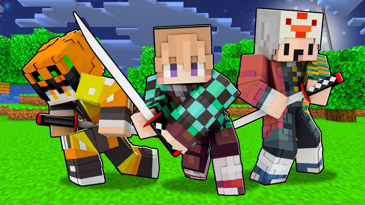 KITA JADI PEMBURU IBLIS JAHAT DI MINECRAFT!!