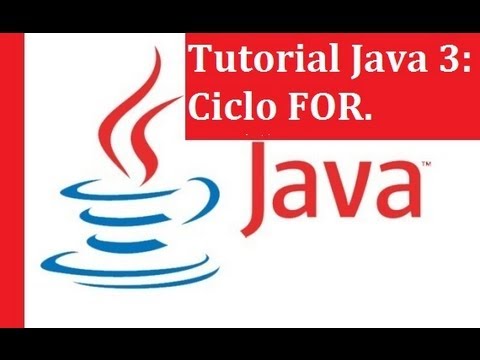Tutorial Java 3: Ciclo For - YouTube