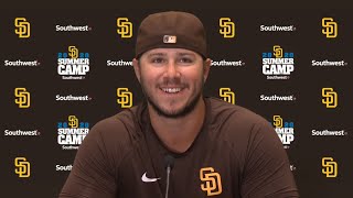 Padres' Ty France on versatility in infield, preparing for DH role, comfort level this season & more