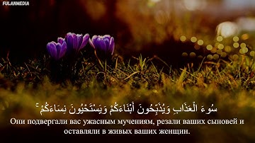 Сура 14 «Ибрахим», аяты 1-10. Красивое чтение Корана.