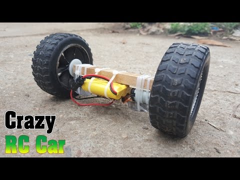 How To Make Crazy RC Car Two Wheel