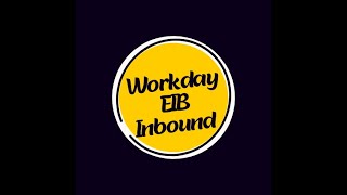 Workday EIB Inbound template model