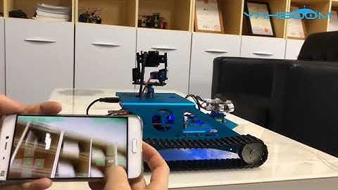 Raspberry Pi Tank Smart Robotic Kit WiFi Wireless Video Programming Electronic Toy