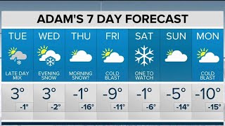 Two storm systems on the way