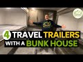 Best Travel Trailers With a Bunkhouse and a Bathroom!