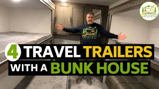 Best Travel Trailers With a Bunkhouse and a Bathroom!