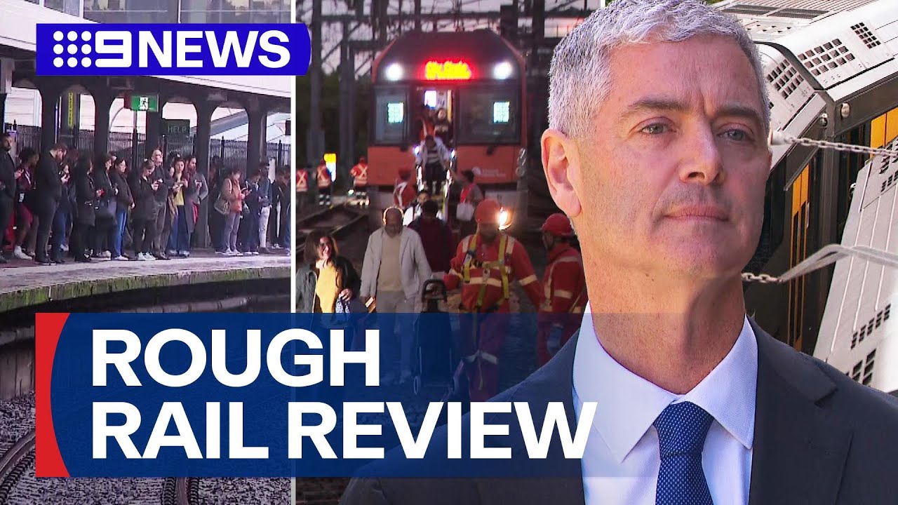 Scathing review rips into NSW transport over major train standstill incident | 9 News Australia