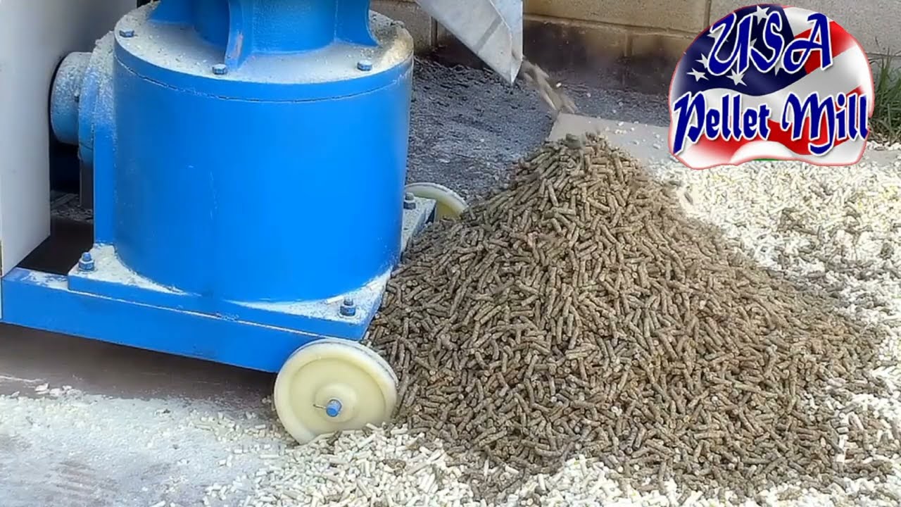 Wood Pellets From Saw Dust.