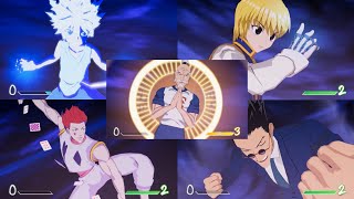 HUNTER X HUNTER NEN IMPACT - All Demo Characters Aura Arts (HD) by PS360HD2 6,788 views 12 days ago 2 minutes, 49 seconds