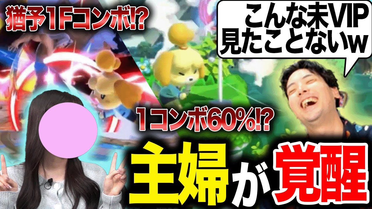 主婦コーチング企画、しずえVIP到達までの名シーンまとめ【スマブラSP】
