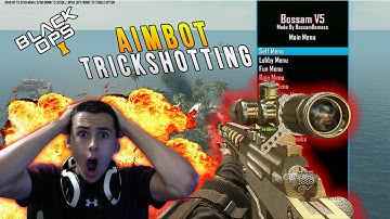 Black Ops 2 Aimbot Trickshotting |Mod Trolling| Mod Menu Trolling +More!