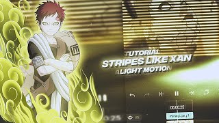 Tutorial Stripes Like XAN - Alight Motion | Amv/Edit