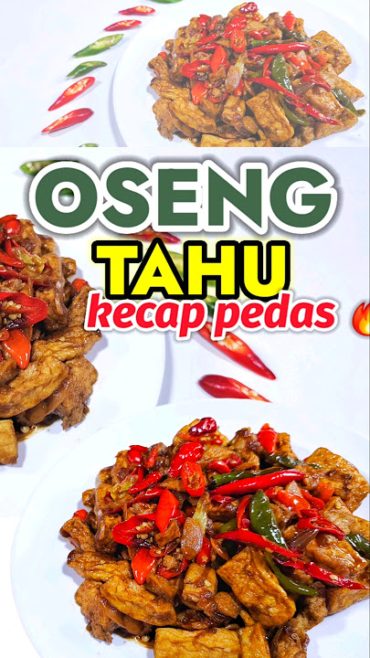 OSENG TAHU KECAP PEDAS #shorts #osengtahu #tahu #tumistahu #fypシ