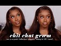 CHIT CHAT GRWM: NEW YEAR GOALS + INFLUENCER STRUGGLES + DATING IN ATL | NATASHA S.