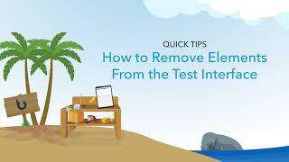 Quick Tips: Remove the Blue Header from the Test Interface
