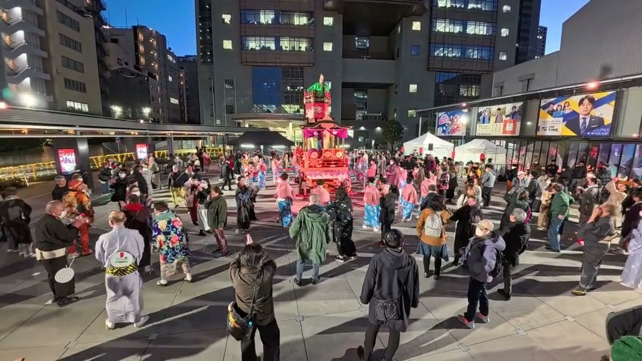 郡上おどり春駒　赤坂茜彩「江戸盆踊り」10　2026年3月8日　TBS赤坂サカス広場　東京都港区