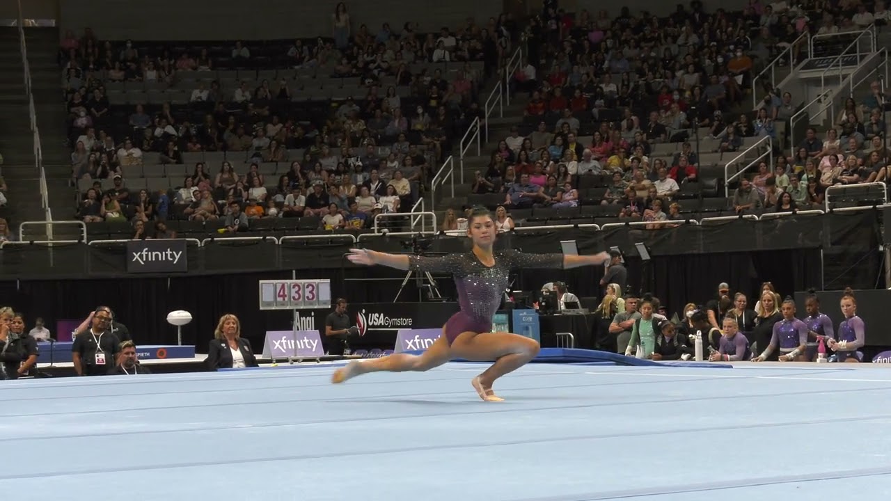 Kayla DiCello -  Floor Exercise  - 2023 Xfinity U.S.  Championships  - Senior Women Day 1