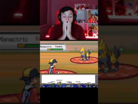 FULL ODDS SHINY MANECTRIC IN HEART GOLD ULTIMATE IRONMON RANDOMISER #shorts